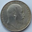 HALF CROWNS 1907  EDWARD VII GEF