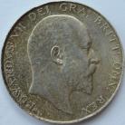 HALF CROWNS 1910  EDWARD VII                 UNC T 