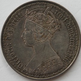 FLORINS 1878  VICTORIA DIE NO 24      GEF