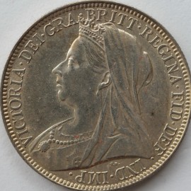 FLORINS 1897  VICTORIA  UNC LUS