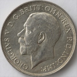 FLORINS 1917  GEORGE V SCARCE UNC LUS 