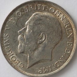 FLORINS 1918  GEORGE V  UNC LUS