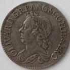 SHILLINGS 1658  CROMWELL VERY RARE GEF