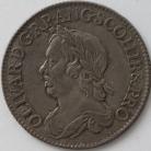 SHILLINGS 1658  CROMWELL VERY RARE EF