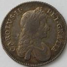 SHILLINGS 1679  CHARLES II 2ND BUST NVF