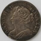 SHILLINGS 1709  ANNE 3RD BUST PLAIN GEF