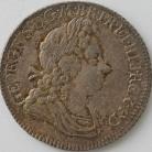 SHILLINGS 1718  GEORGE I ROSES AND PLUMES GEF