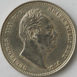 SHILLINGS 1836  WILLIAM IV  BU