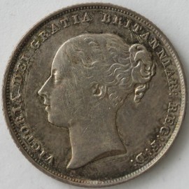 SHILLINGS 1840  VICTORIA RARE GEF