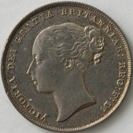 SHILLINGS 1851  VICTORIA VERY RARE NEF