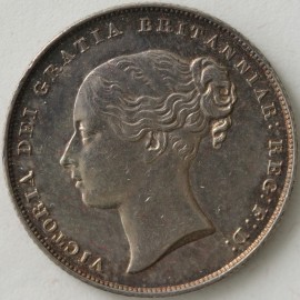 SHILLINGS 1854  VICTORIA EXTREMELY RARE  GEF