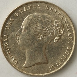 SHILLINGS 1856  VICTORIA  GEF