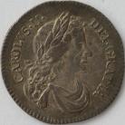 SIXPENCES 1678  CHARLES II 8 OVER 7 GVF