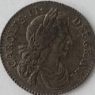 SIXPENCES 1679  CHARLES II MINOR ADJUSTMENT MARKS EF