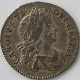 SIXPENCES 1679  CHARLES II  VF