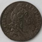 SIXPENCES 1696  WILLIAM III 1ST BUST EARLY HARP GEF