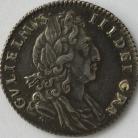 SIXPENCES 1701  WILLIAM III GEF