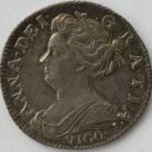 SIXPENCES 1703  ANNE VIGO SCARCE GEF