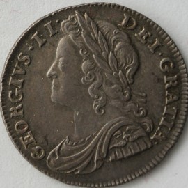 SIXPENCES 1739  GEORGE II ROSES SCARCE GEF