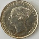 SIXPENCES 1855  VICTORIA SCARCE UNC LUS