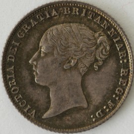 SIXPENCES 1858  VICTORIA SUPERB  UNC.T.