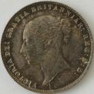 SIXPENCES 1864  VICTORIA DIE NO 9 SCARCE UNC T