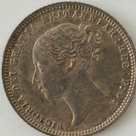 SIXPENCES 1873  VICTORIA DIE NO 29          NUNC LUS