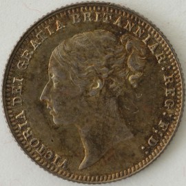 SIXPENCES 1874  VICTORIA DIE NO 53 SUPERB  UNC.T.