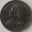 SIXPENCES 1898  VICTORIA UNC.T.