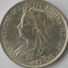 SIXPENCES 1900  VICTORIA SCARCE BU