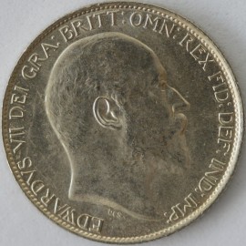 SIXPENCES 1909  EDWARD VII  UNC LUS