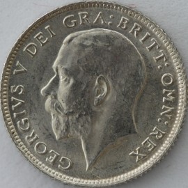 SIXPENCES 1924  GEORGE V  BU