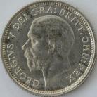 SIXPENCES 1927  GEORGE V 1ST TYPE UNC LUS