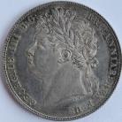 HALF CROWNS 1821  GEORGE IV LAUREATE HEAD NUNC T