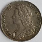 HALF CROWNS 1739  GEORGE II ROSES EF