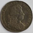 HALF CROWNS 1715  GEORGE I ROSES & PLUMES GVF