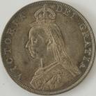 DOUBLE FLORINS 1887  VICTORIA ROM 1 SUPERB  UNC T