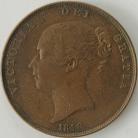 PENNIES 1848  VICTORIA EF