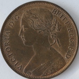 PENNIES 1862  VICTORIA F39 UNC LUS