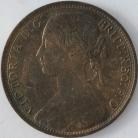 PENNIES 1862  VICTORIA F39 GEF