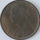 PENNIES 1875  VICTORIA WIDE DATE F82  UNC L.T 