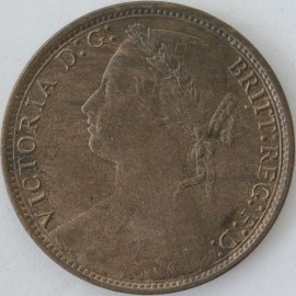 PENNIES 1878  VICTORIA F94 VERY SCARCE   NUNC T