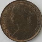 PENNIES 1882 H VICTORIA F115 SCARCE NUNC LUS