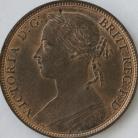 PENNIES 1892  VICTORIA  UNC LUS