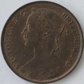 PENNIES 1892  VICTORIA  UNC T