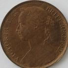 PENNIES 1893  VICTORIA F136 UNC T.