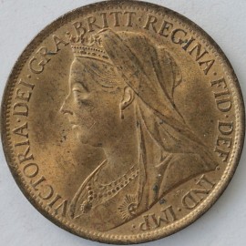 PENNIES 1899  VICTORIA  UNC LUS