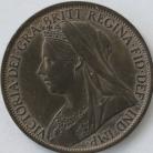 PENNIES 1899  VICTORIA UNC.T.