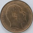 PENNIES 1902  EDWARD VII  UNC LUS