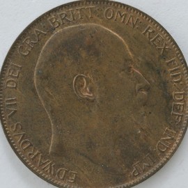 PENNIES 1907  EDWARD VII  GEF